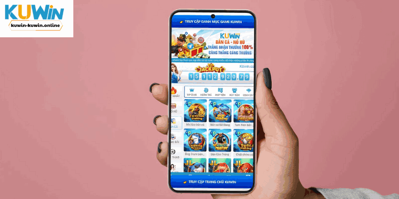 Cần phải cấp quyền mới có thể tải app KUWIN thành công